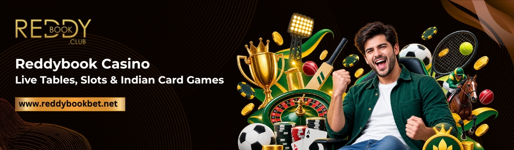 Reddybook Casino Live Tables, Slots & Indian Card Games