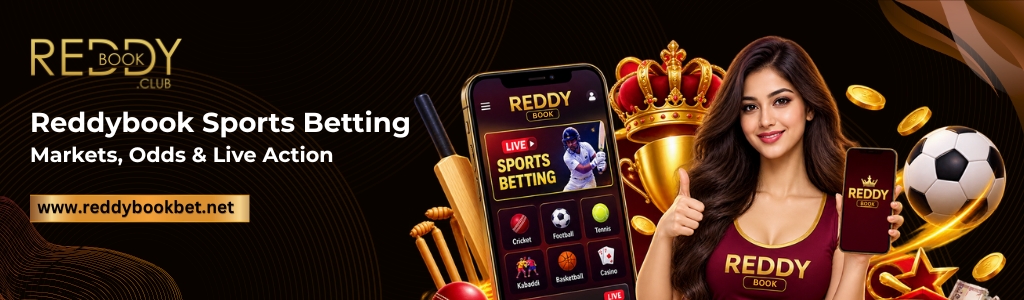 Reddybook Sports Betting Markets, Odds & Live Action